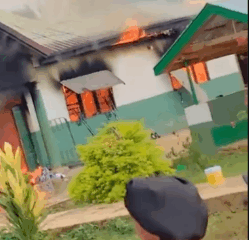 Fire destroys Dadiesoaba Nursing Training College Hostel COVER