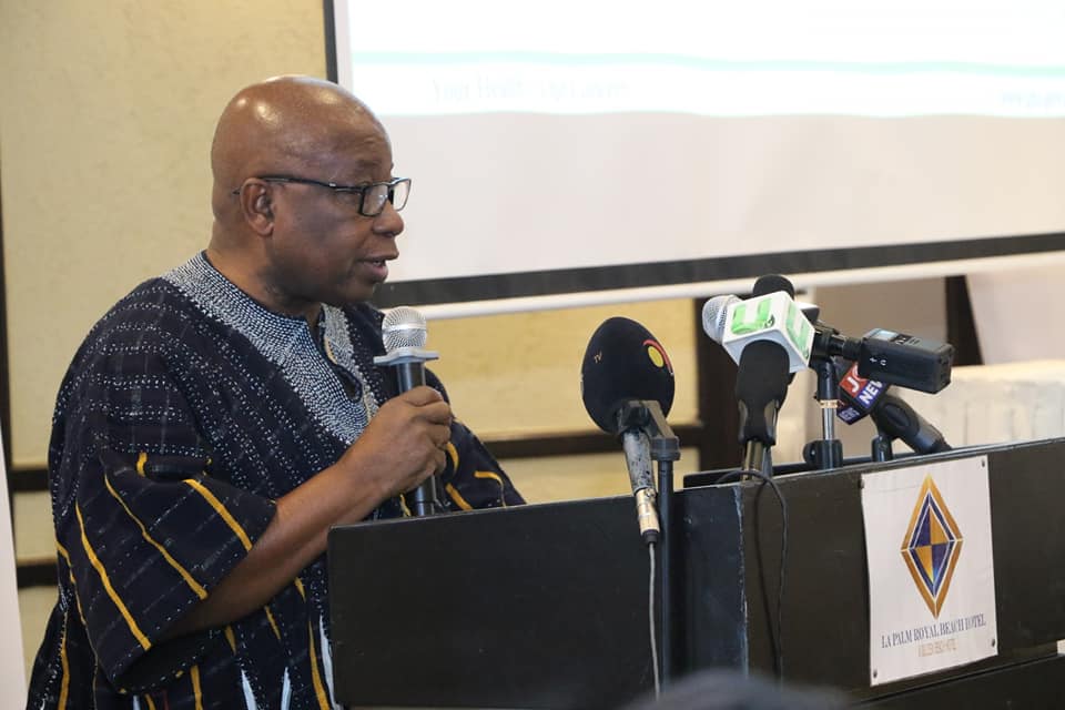 The Minister for Health, Hon. Kwaku Agyeman-Manu